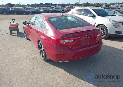 2022 Honda Accord Hybrid Sport from USA, damaged, VIN 1HGCV3F25NA022703